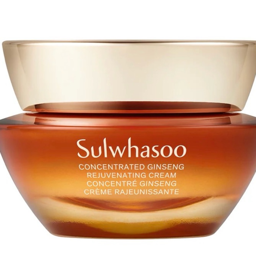 Sulwhasoo Concentrated Ginseng Cream - Gold and Brown